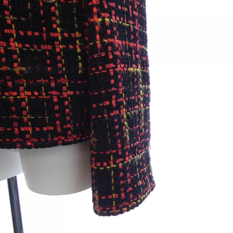 Áo khoác không cổ CHANEL P73176V64615 630480