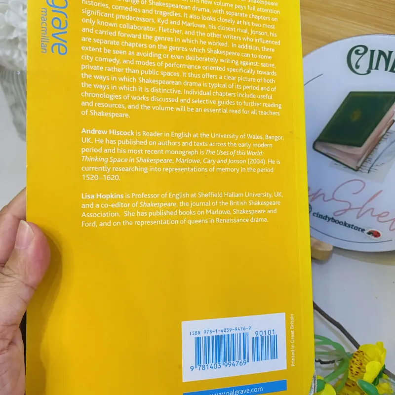 [Sách 2hand từ US] Like new 90% - Teaching Shakespeare and Early Modern Dramatists 800445