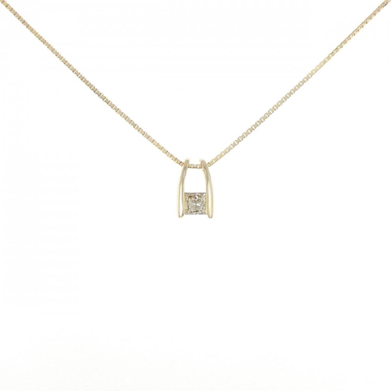 K18YG Dây chuyền kim cương 0.17CT - Hàng hiệu Chính hãng 863948