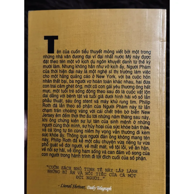 Người phàm - Philip Roth 757540