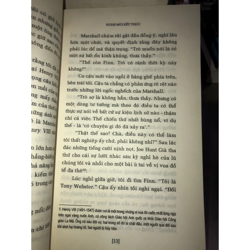 Nghe mùi kết thúc -Julian Barnes 1023777