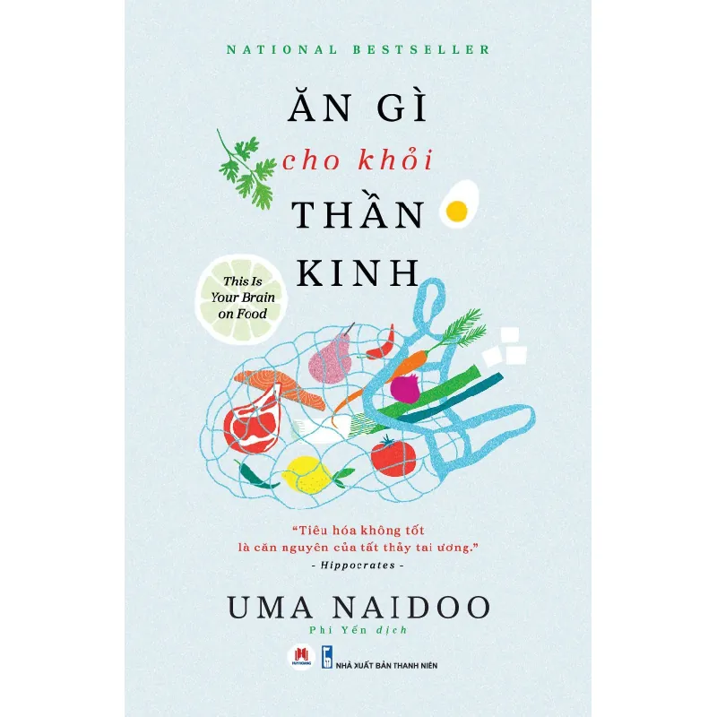 [Sách Cũ SCGR] Ăn Gì Cho Khỏi Thần Kinh Uma Naidoo - Huy Hoàng Book SỨC KHỎE - THỂ THAO 685439