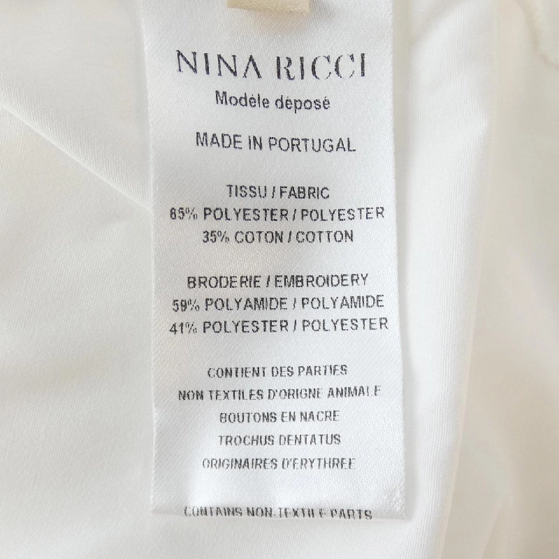 【Khuyến mãi】Nina Ricci Áo sơ mi 642440