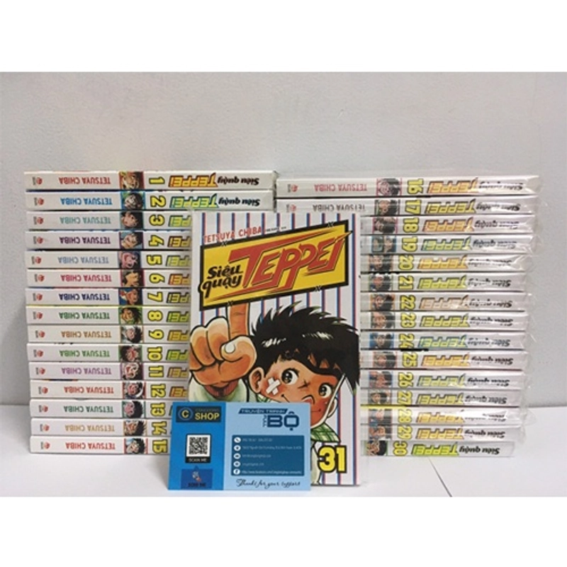 Truyện Siêu quậy Teppi tái bản - Trọn bộ 31 tập - NXB Kim Đồng 199567