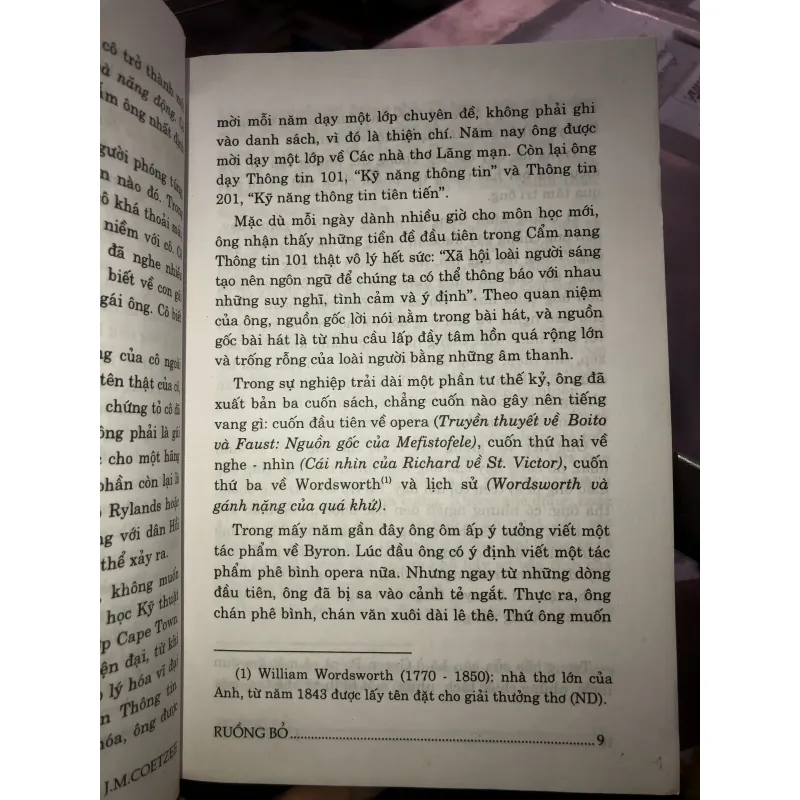 Ruồng bỏ - J.M. Coetzee 976604