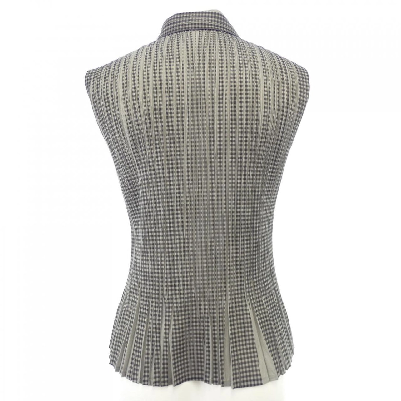 Pleats Please 2002 Kiểu kẻ ô PP22-JE851 Áo sơ mi - Hàng hiệu Chính hãng 818817