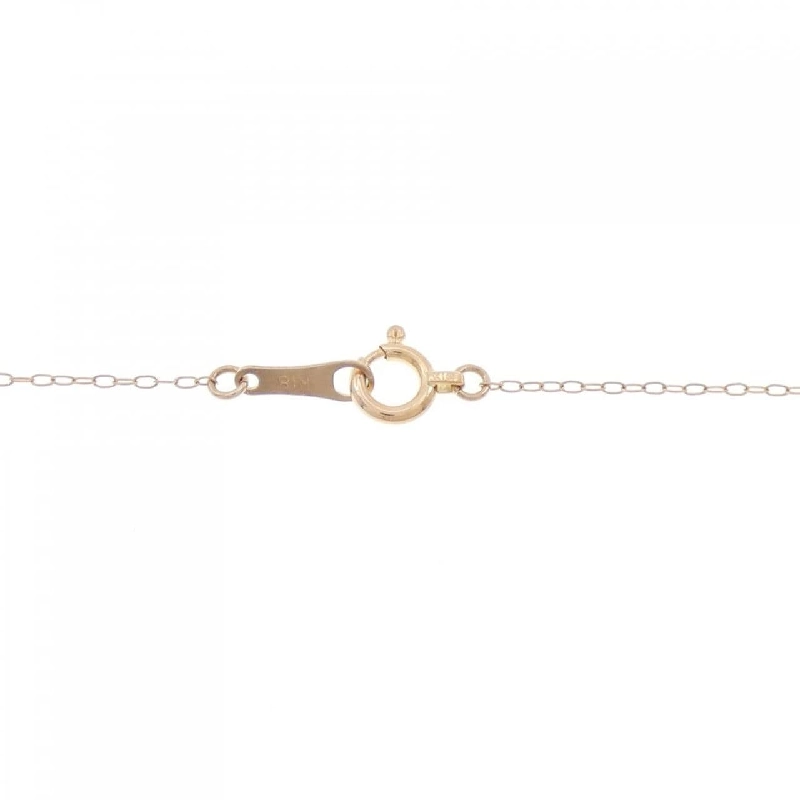 K18PG Dây chuyền trái tim kim cương 0.08CT - Hàng hiệu Authentic 862406