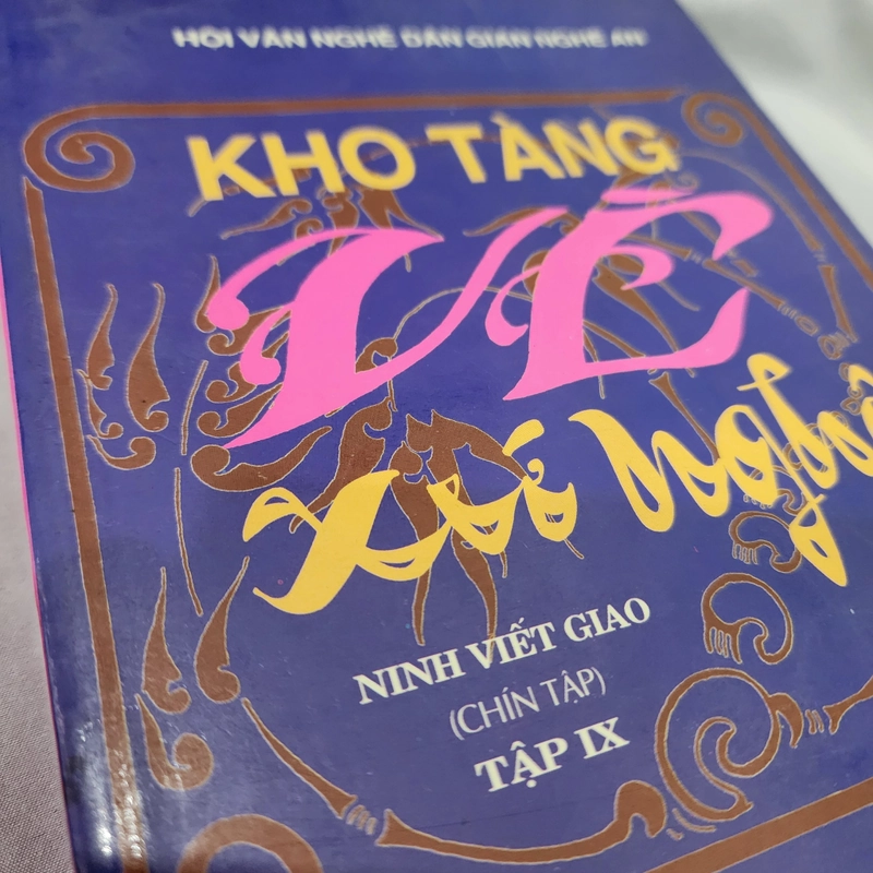 Kho tàng vè xứ Nghệ tập IX | Ninh viết giao  552258