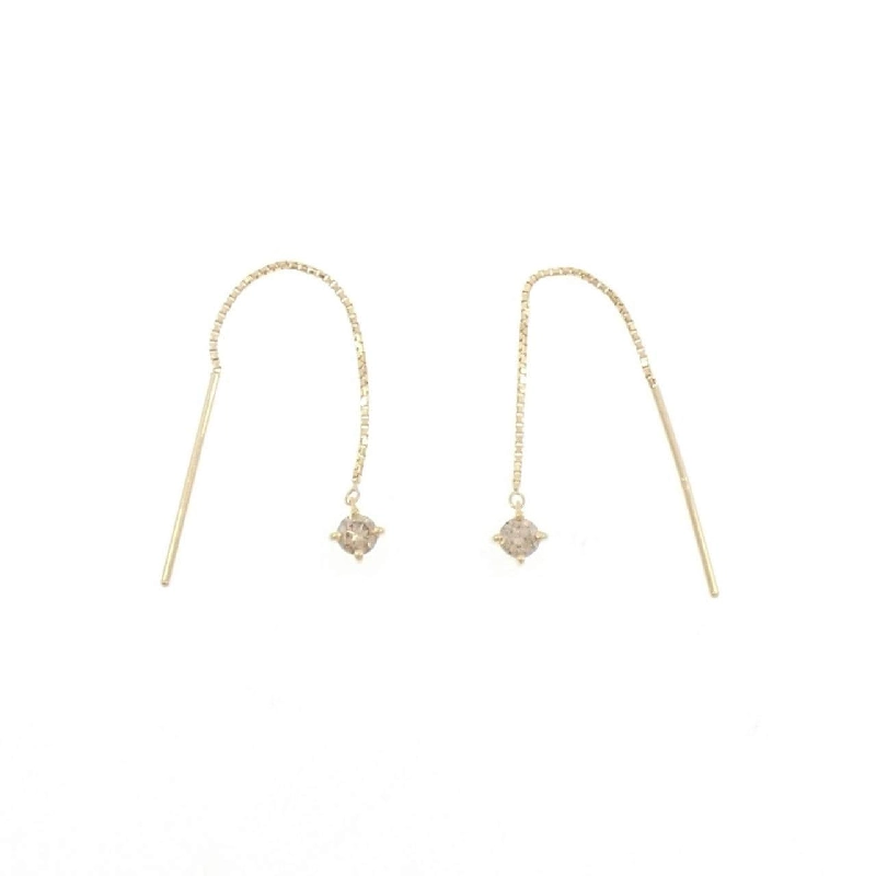 Bông tai kim cương K18YG 0.14CT - Hàng hiệu Chính hãng 872930