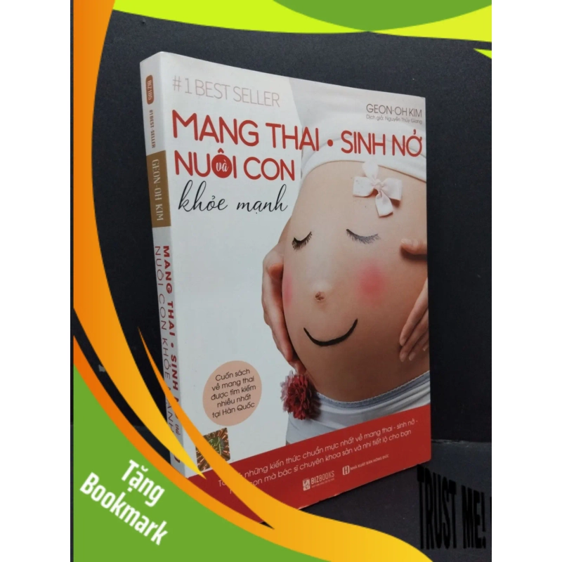 (TẶNG BOOKMARK) Mang thai sinh nở và nuôi con khỏe mạnh mới 90% bẩn nhẹ 2023 RBK1710 Geon-Oh Kim MẸ VÀ BÉ 947549