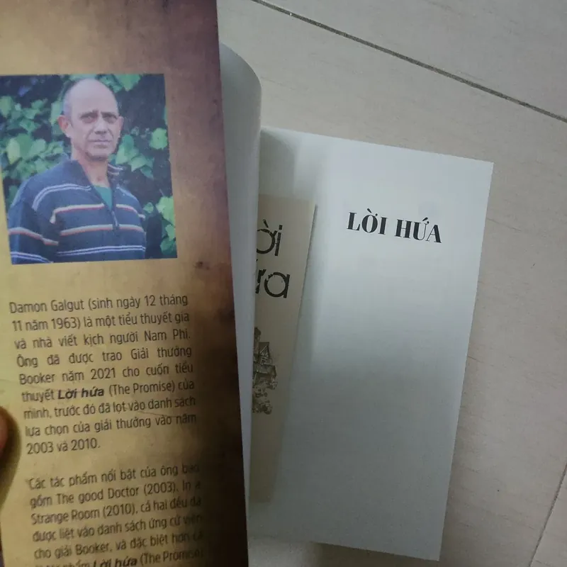 Sách Lời hứa của Damon Galgut 716900