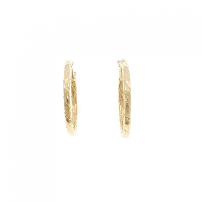 Bông tai hoop 750YG - Hàng hiệu Authentic 869534