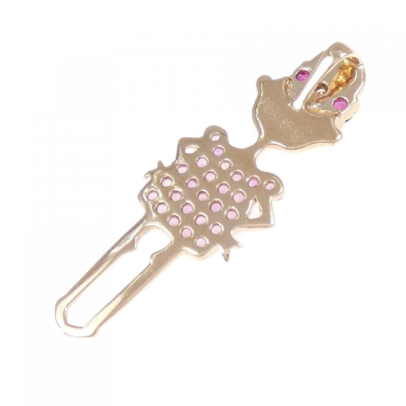 K18PG Mặt dây chuyền đá màu - Hàng hiệu Chính hãng 866829