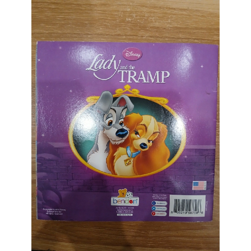 Disney: Lady and the Tramp - Published by Bendon 543909