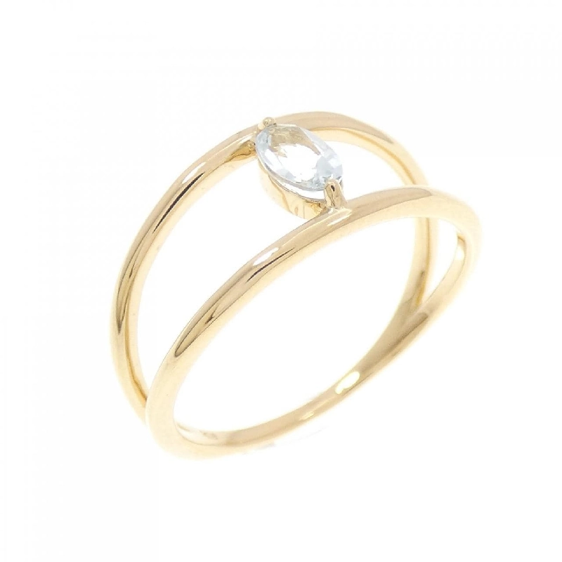 Nhẫn Aquamarine K18YG - Hàng hiệu Authentic 854799