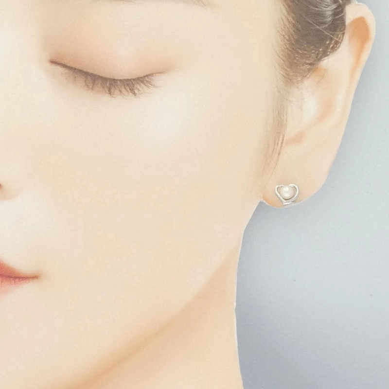 K18WG Bông tai ngọc trai Akoya 4.1mm - Hàng hiệu Chính hãng 863565