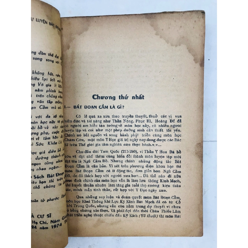 Tự luyện bát đoạn cẩm thiếu lâm - Hàng Thanh 127369