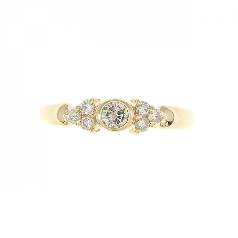 Nhẫn kim cương K18YG 0.18CT 673527