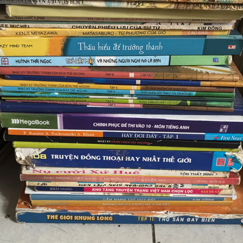 Sách thiếu nhi kí (10kg) cho phòng đọc, thư viện 736388