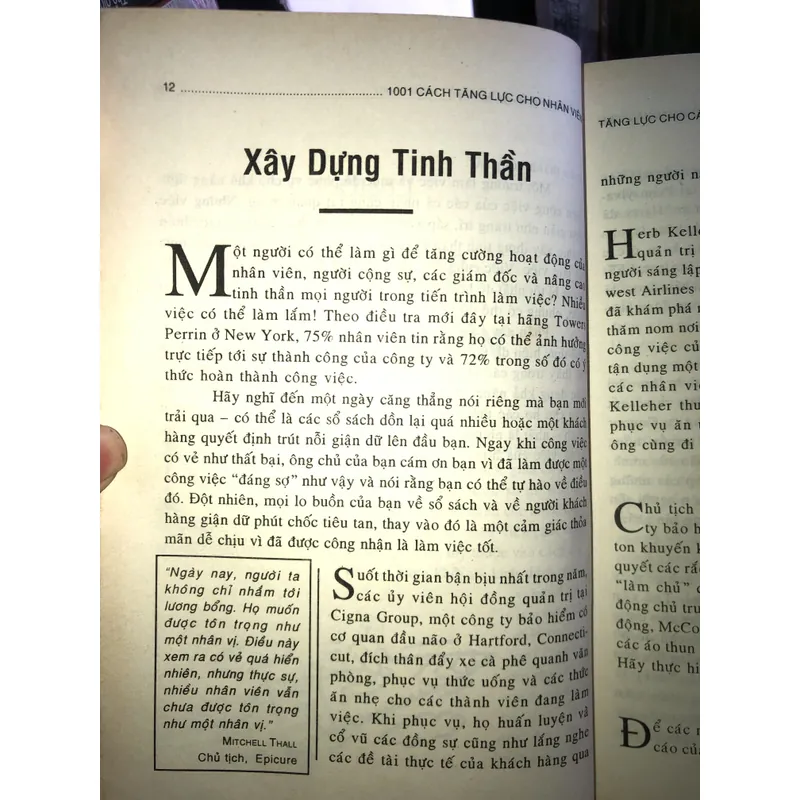 1001 cách tăng lực cho nhân viên 700593