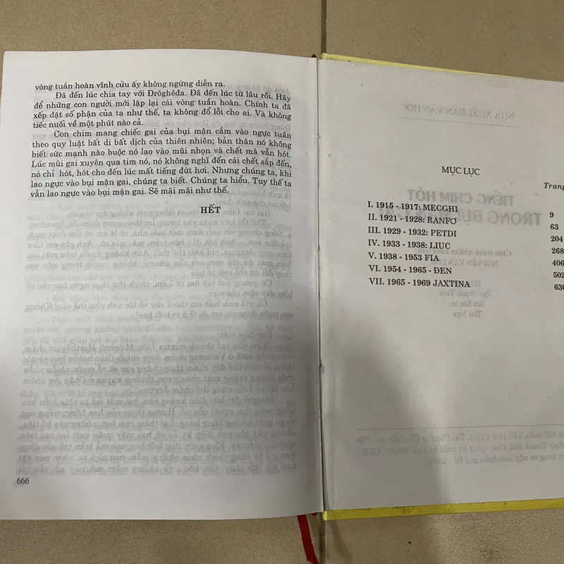 Tiếng Chim Hót Trong Bụi Mận Gai (c43) 722307