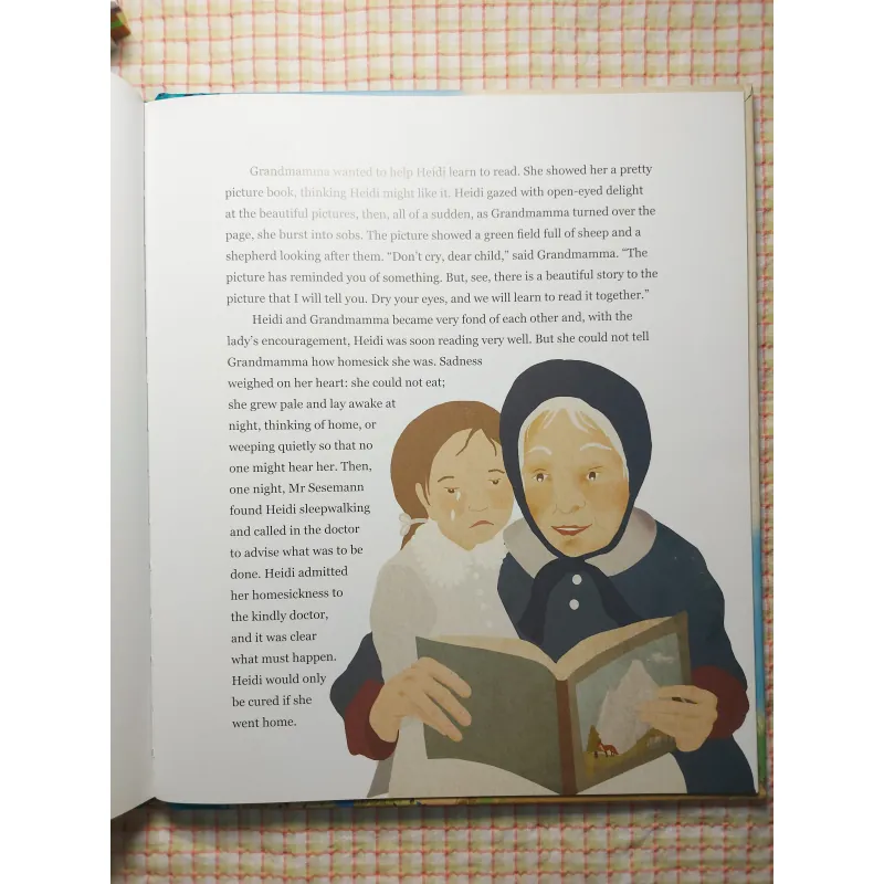 📘 HEIDI – CÔ BÉ CỦA NÚI RỪNG ALPES • Bìa xốp, khổ siêu to 763795