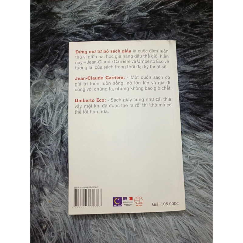 Đừng mơ từ bỏ sách giấy (Umberto Eco) 535533