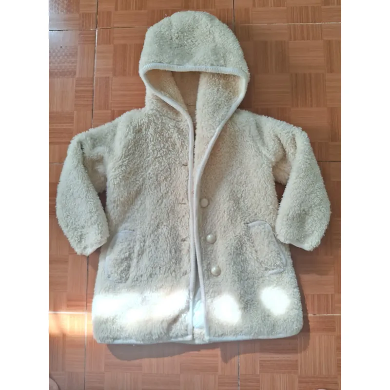 Áo khoác lông cừu bé gái size 140 739672