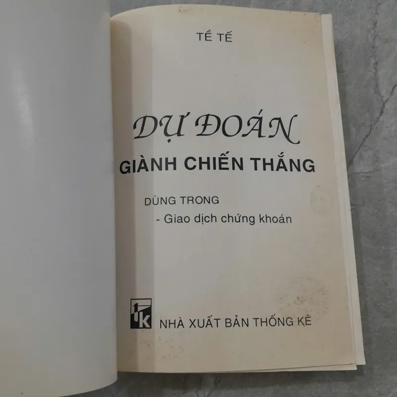 DỰ ĐOÁN GIÀNH CHIẾN THẮNG - TỀ TẾ 777659