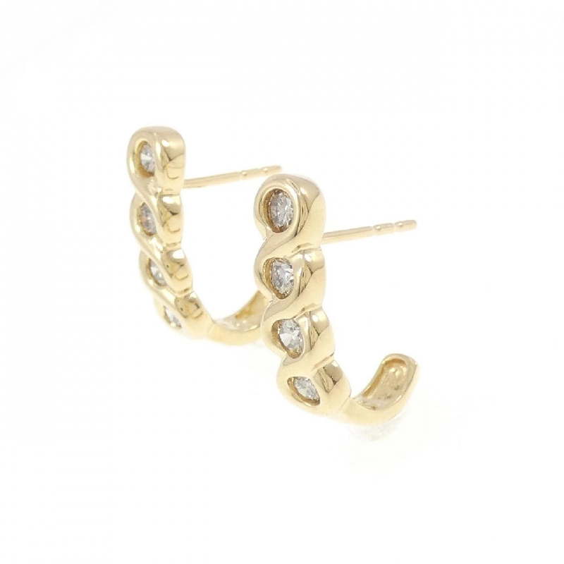 K18YG Bông tai kim cương 0.50CT - Hàng hiệu Chính hãng 868558