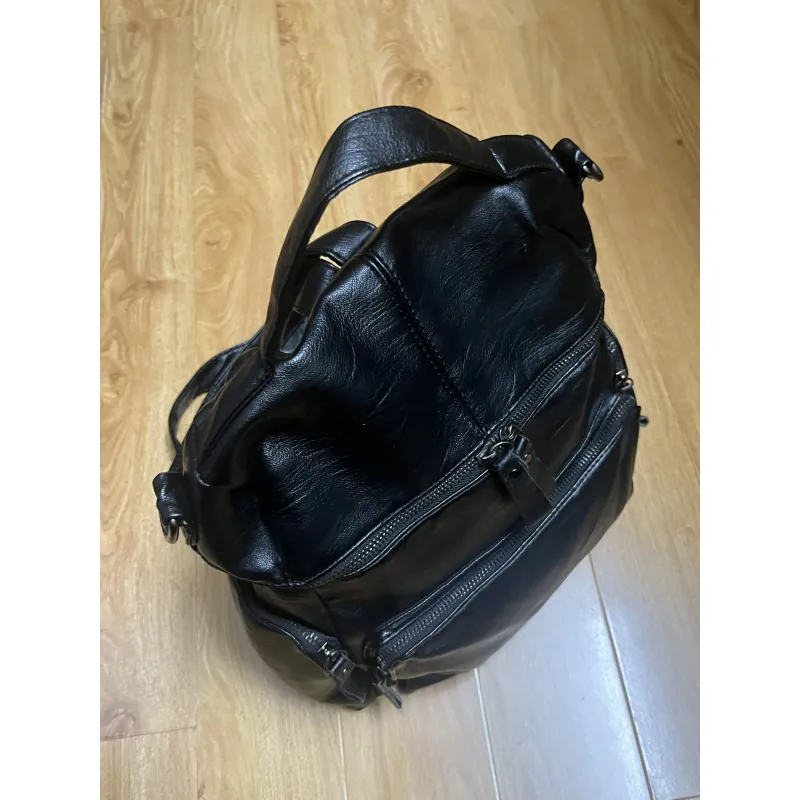 Balo nữ 26*35*12 da thật 2hand 961334