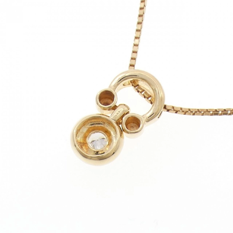 Dây chuyền kim cương K18YG 0.12CT - Hàng hiệu Chính hãng 857847