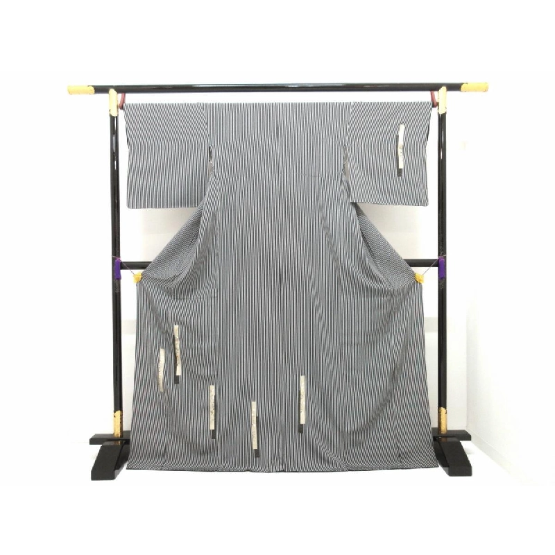 Áo kimono thăm viếng, trang trí vàng Yūzen, có thêu - Hàng hiệu Authentic 876518