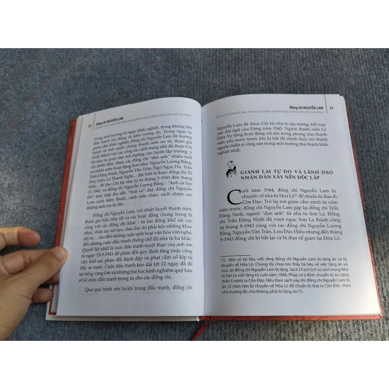 ĐỒNG CHÍ NGUYỄN LAM: BÍ THƯ THỨ NHẤT ĐẦU TIÊN CỦA ĐOÀN THANH NIÊN CỘNG SẢN HỒ CHÍ MINH 568186