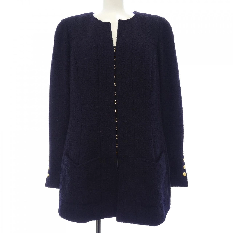 【Cổ điển】Chanel CHANEL P08262V04999 96A Áo khoác không cổ 633554