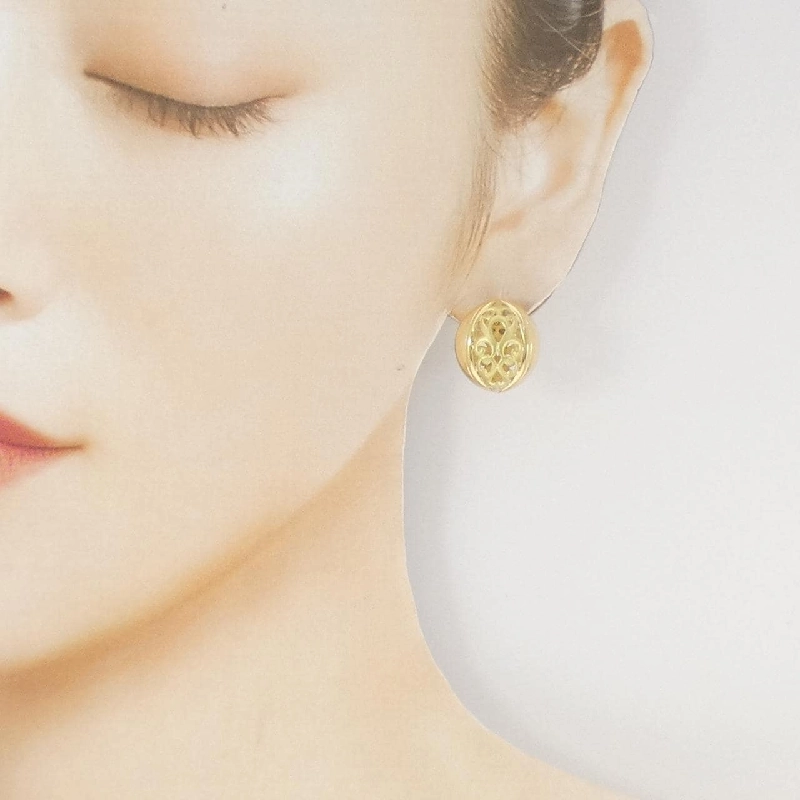 K18YG Bông tai - Hàng hiệu Authentic 865140