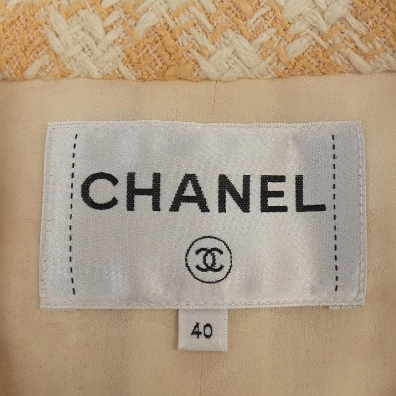 Áo khoác không cổ CHANEL P74854V66438 631127