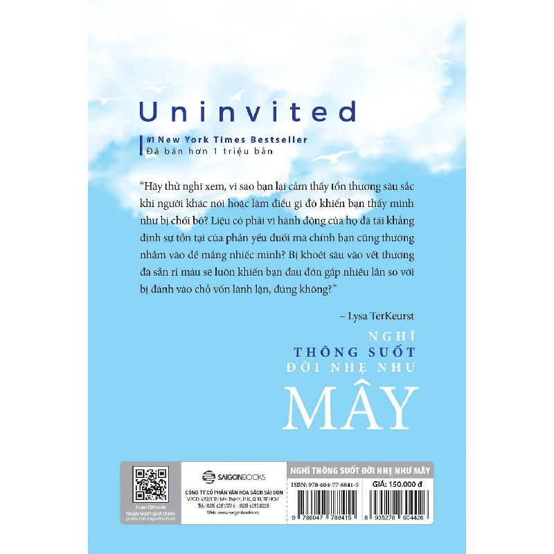 Uninvited - Nghĩ Thông Suốt, Đời Nhẹ Như Mây - Lysa Terkeurst 286079