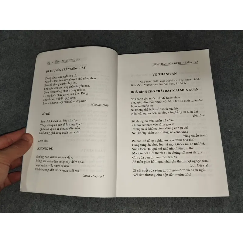 TIẾNG HÁT HOÀ BÌNH (THƠ) 729332