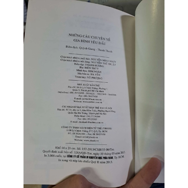 Những câu chuyện về gia đình yêu dấu Truyện ngắn HCM1008 920191