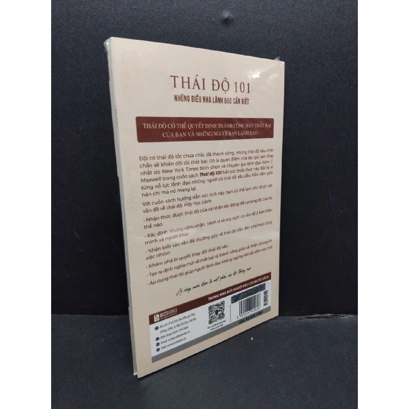 Thái Độ 101 mới 100% HCM0107 John C.Maxwell KỸ NĂNG 916072