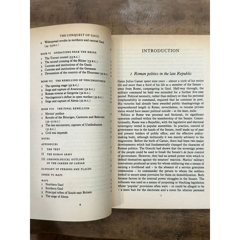 The Conquest of Gaul - Gaius Julius Caesar (Penguin Classics) 737175