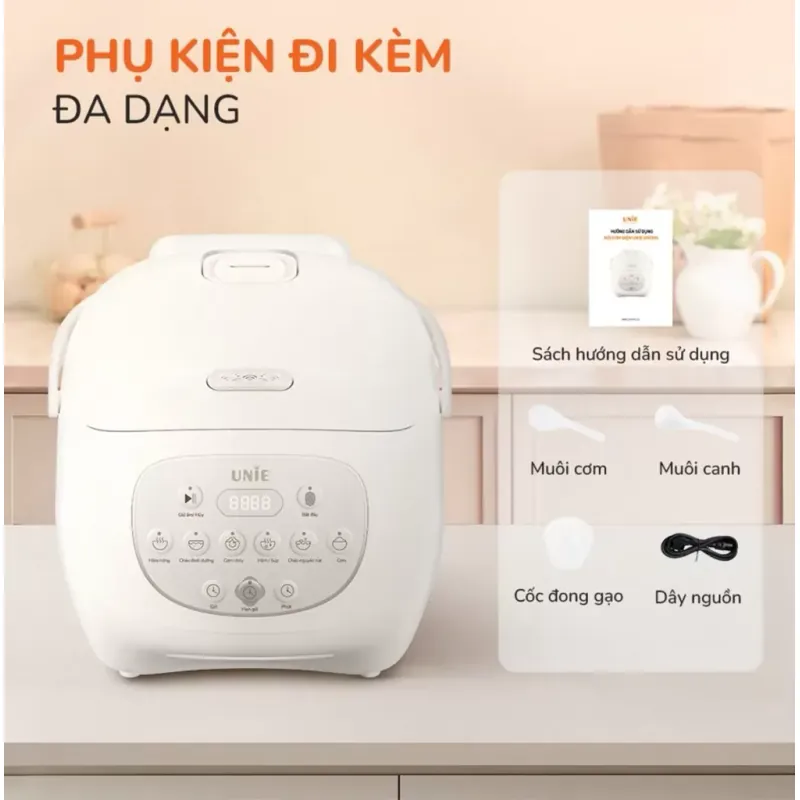 🍚 UNIE URC815 – Lòng gốm tự nhiên, cơm ngon chuẩn vị nhà làm! 723269