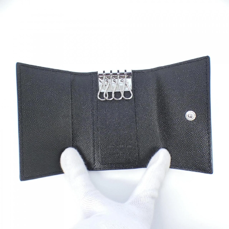 【Sản phẩm mới】Saint Laurent 685557 BTY0N ví đựng chìa khóa 623615