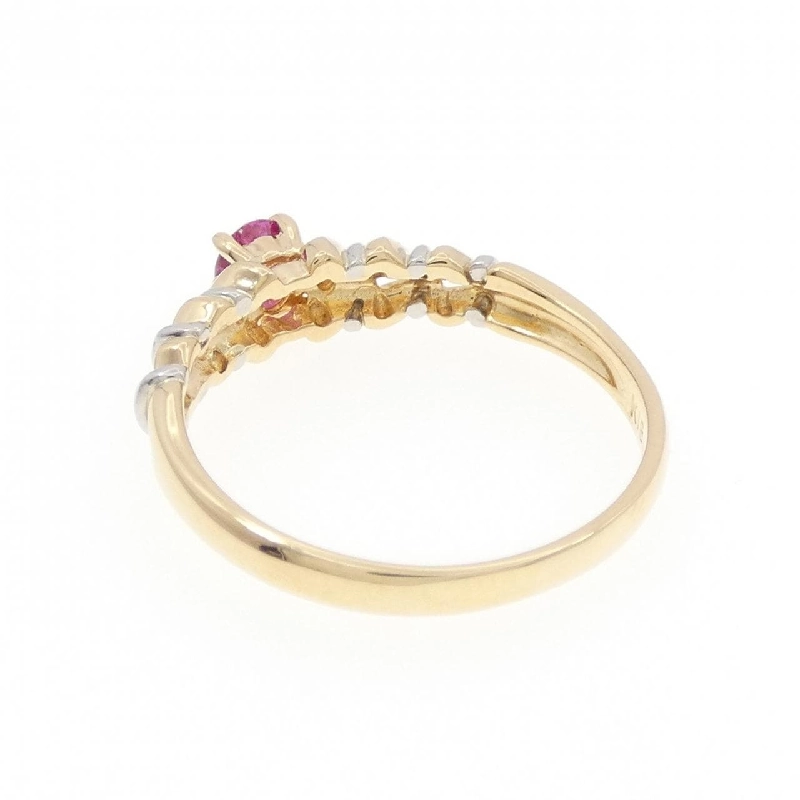Nhẫn Ruby K18YG/PT900 0.28CT - Hàng hiệu Chính hãng 854858