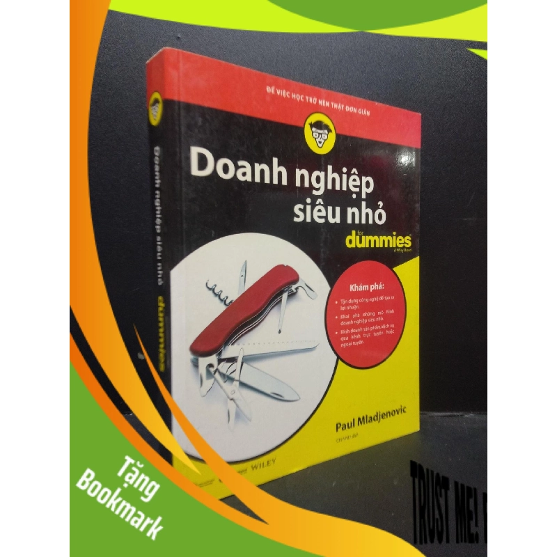 (TẶNG BOOKMARK) Doanh nghiệp siêu nhỏ for dummies a wiley brand Paul Mladjenovic 2020 Mới 90% bẩn nhẹ RBK.ASB0309 943231