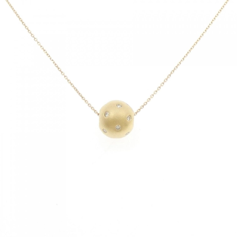 K18YG Dây chuyền kim cương - Hàng hiệu Authentic 858685