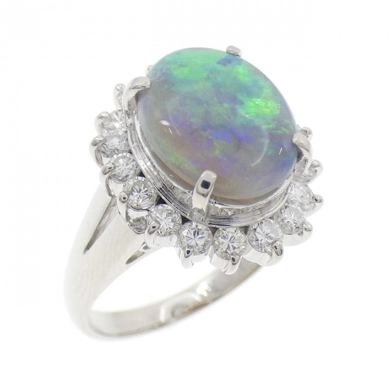 Nhẫn Opal Đen PT900 2.03CT - Hàng hiệu Chính hãng 849874