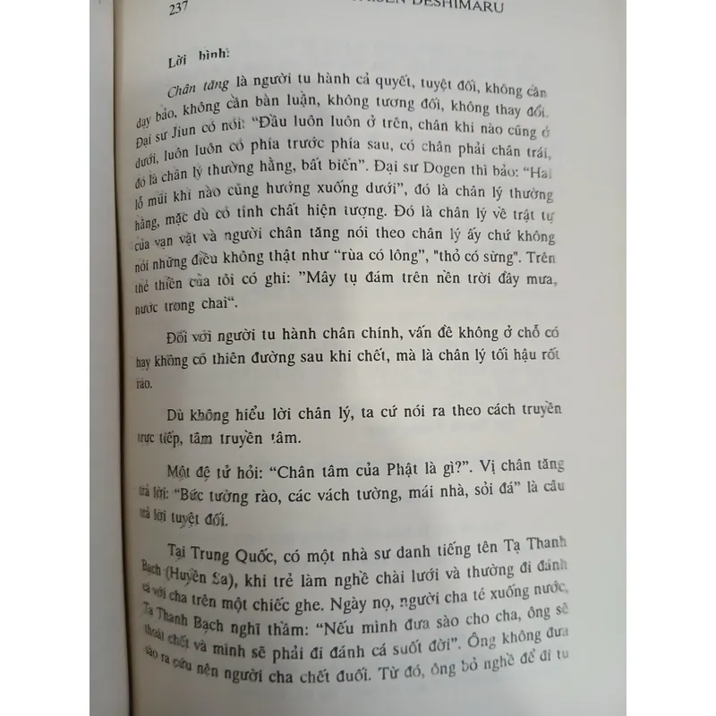 CHÂN THIỀN ZEN - NGÔ THÀNH NHÂN, TRẦN ĐÌNH CÁO dịch 736483