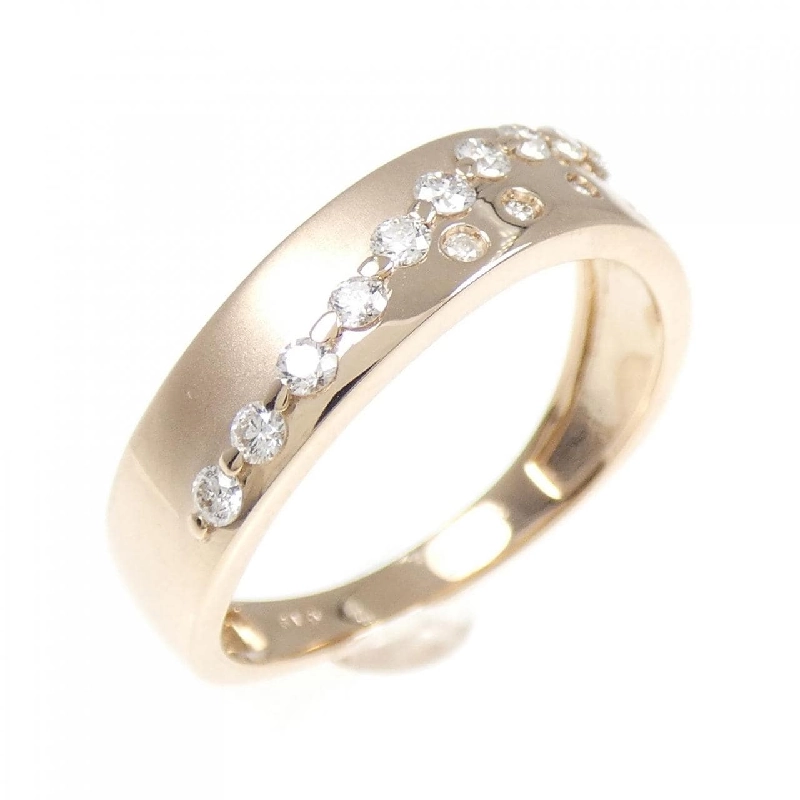 【Sản phẩm mới】Nhẫn kim cương K18PG 0.19CT 672836